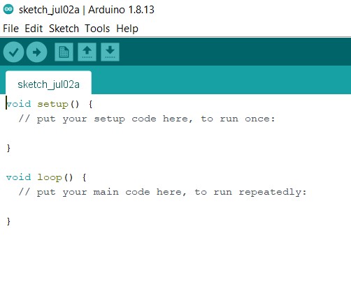 pre written code on arduino